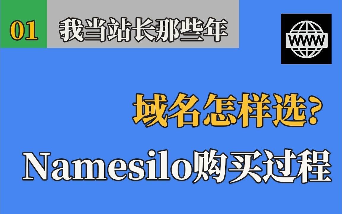 如何选域名？阿里云 Namesilo购买域名教程，不推荐Godaddy。是否备案？