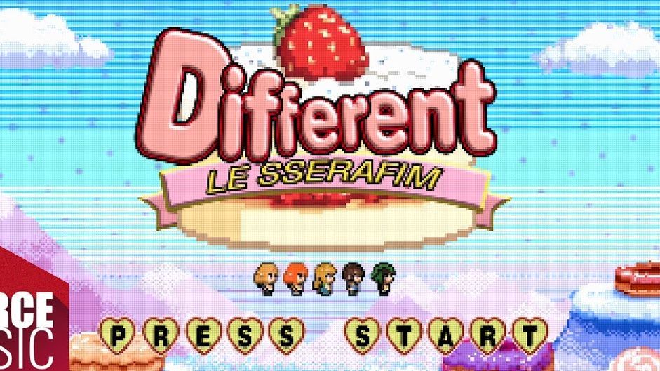 LE SSERAFIM  DIFFERENT 英文版中文字幕