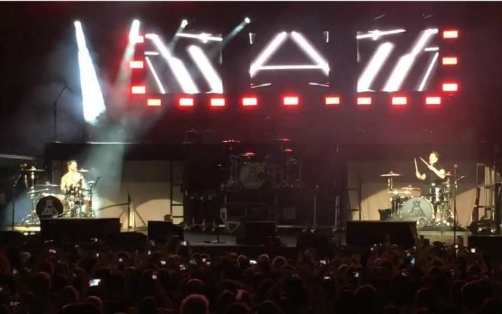 【Fall Out Boy】Patrick和Andy斗鼓视频多角度完整版