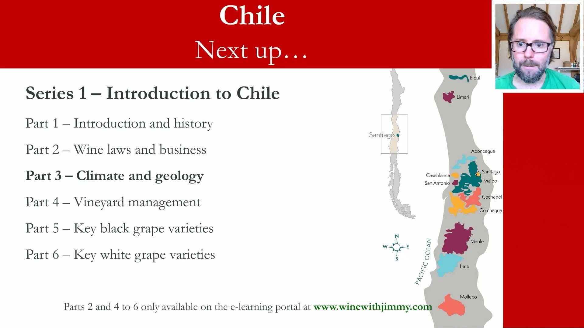 Exploring Chile’s Wine Climate and Geography 🌎  WSET Level 4 (Diploma)