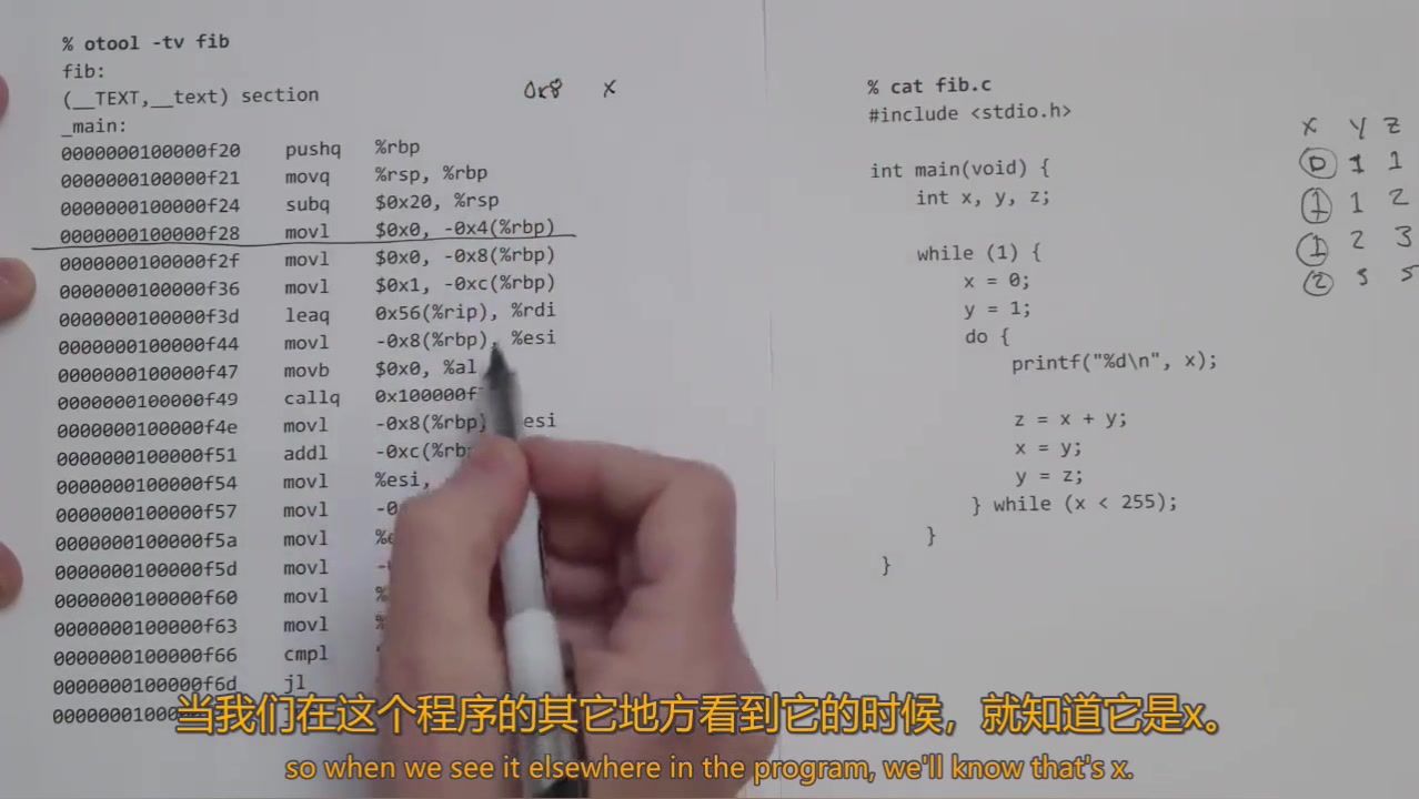【硬菜 | 油管上百万播放量】比较C语言和机器语言