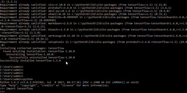 [Python, Tensorflow] How to fix DLL load failed, No module named "_pywrap_tens