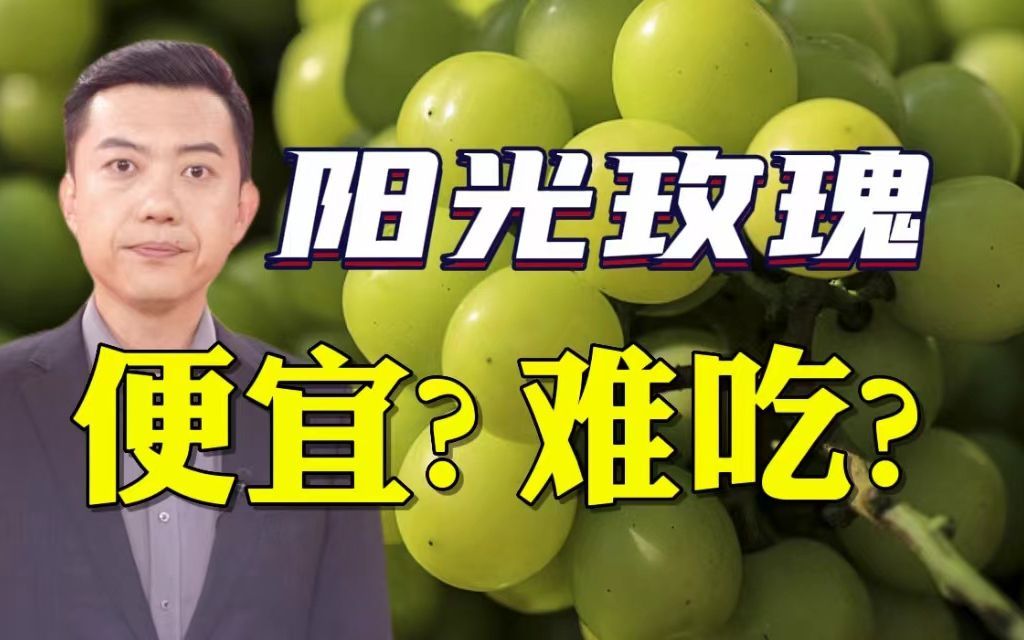阳光玫瑰价格一跌再跌？消费者该高兴吗？
