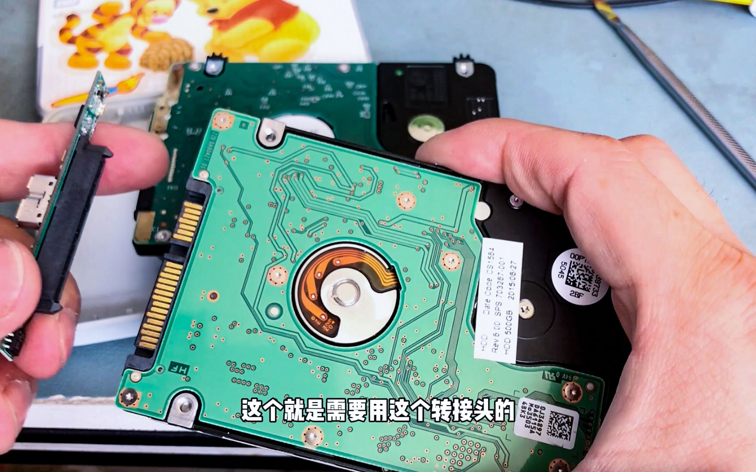 移动硬盘不识别，维修过程一波三折，小小故障不简单资料还能抢救