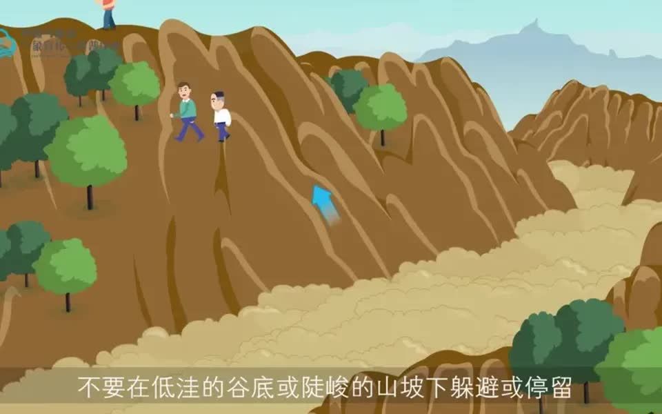 应急科普|山洪地质灾害逃生技巧