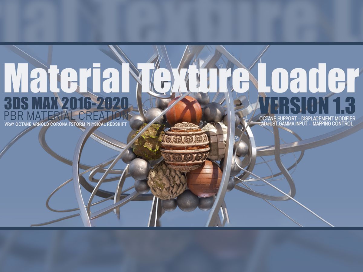 PBR材质纹理加载器 Material Texture Loader