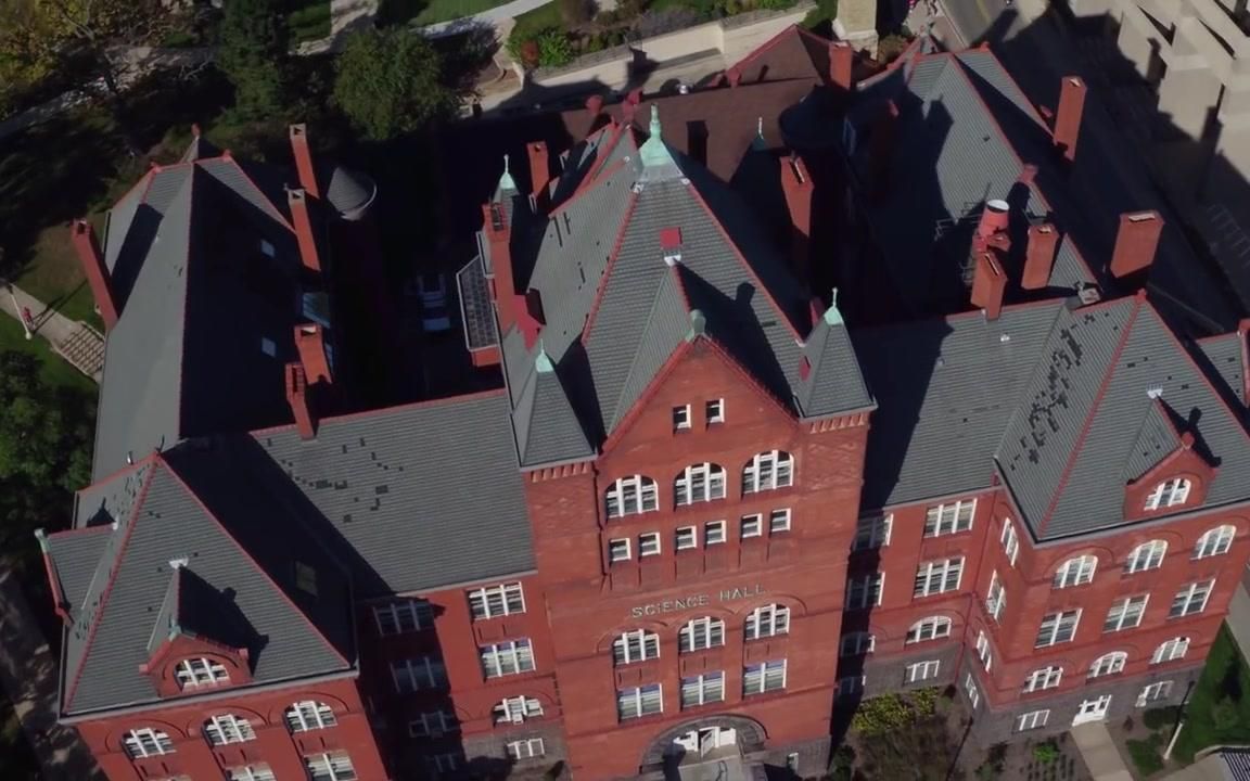 【THC搬运】威斯康辛大学麦迪逊分校 无人机 University of Wisconsin Madison Soaring over campus