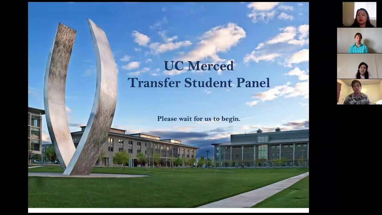 Transfer Student Panel | UC Merced | Transfer Initiative Program
