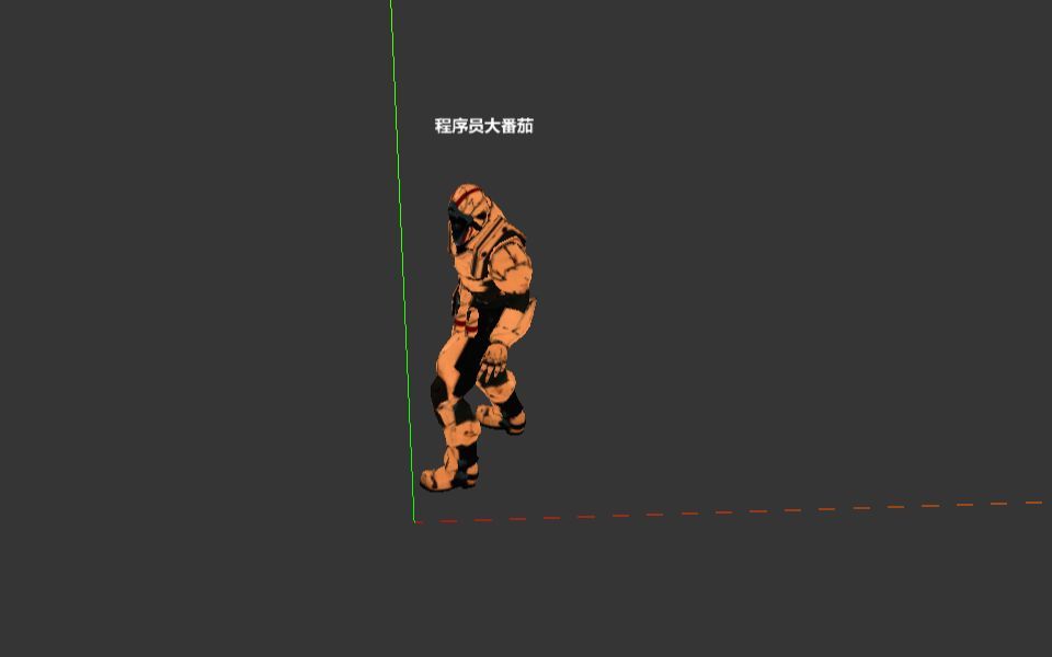Threejs以第三人称实现模型人物行走镜头跟随鼠标点击动画和人物转向动作