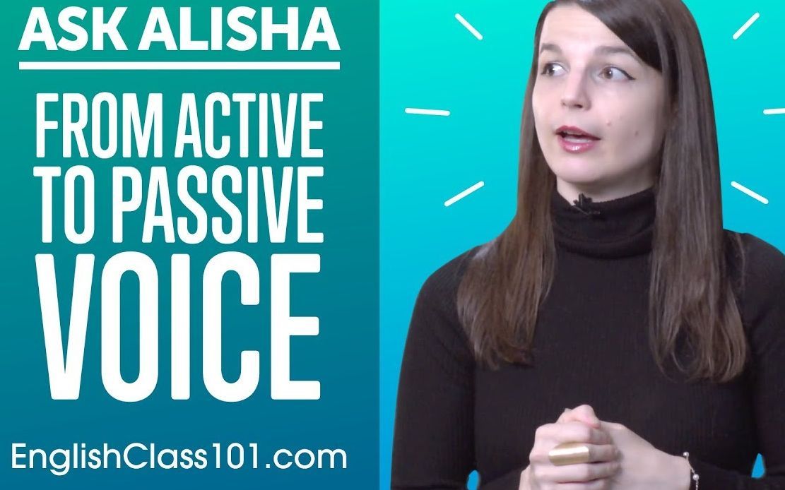 【原味En】Convert Active Voice to Passive Voice in English