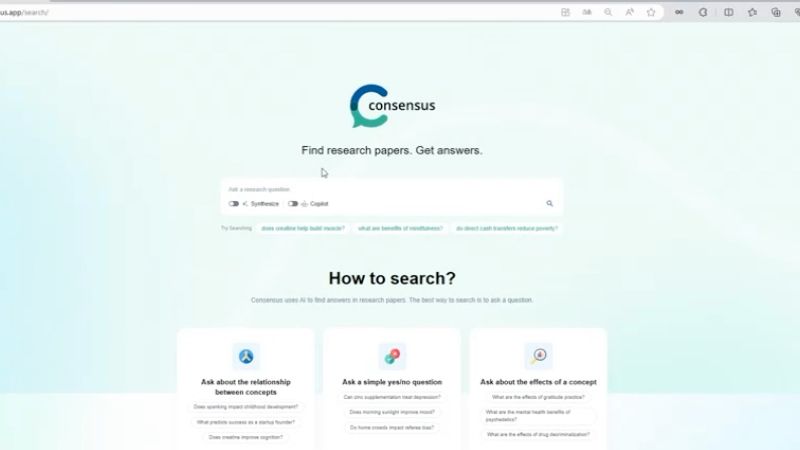 Consensus：超实用，写文献综述一定要知道的AI工具！