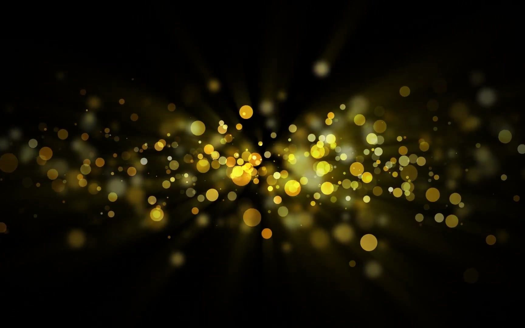 Golden Particles Background _