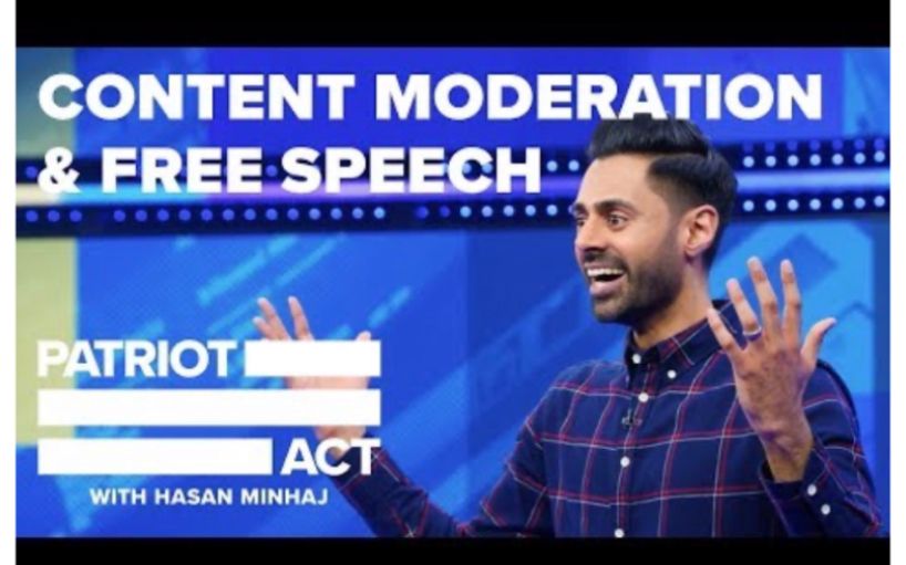 【Patriot Act 】Content Moderation And Free Speech with Hasan Minhaj 2018.12.3