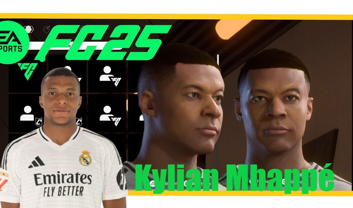 EA FC 25 - Create Kylian Mbappé Pro Clubs (Face Creation)