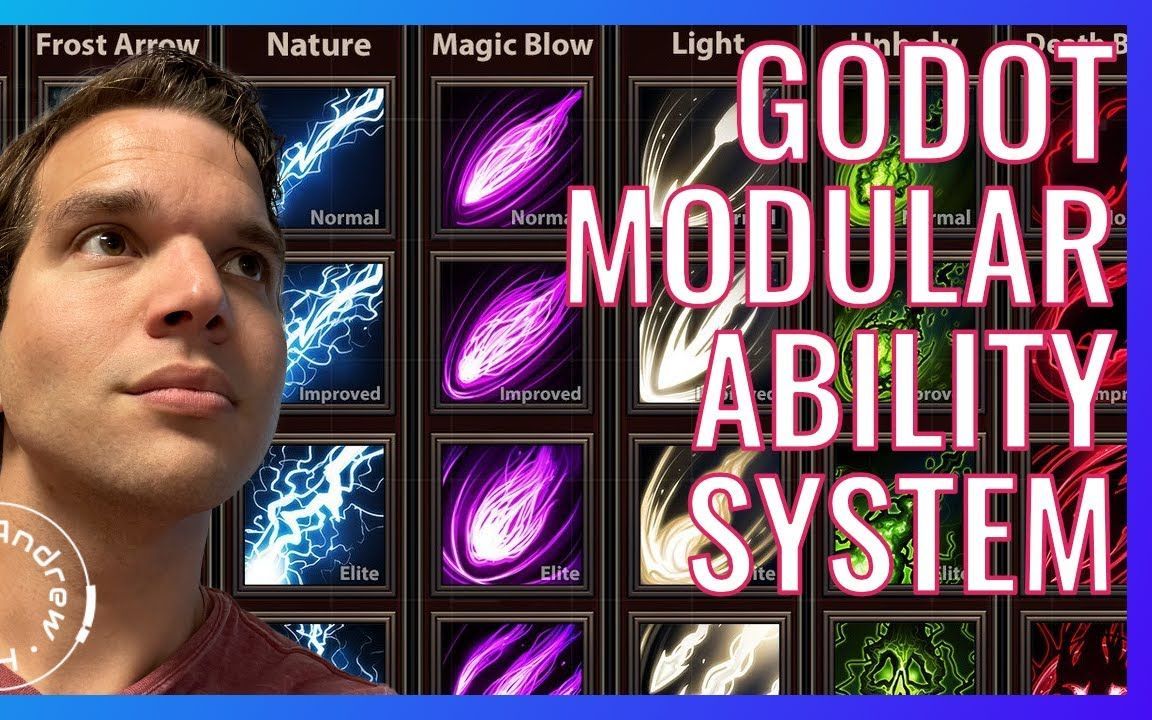How to Build a Modular Ability System in GODOT