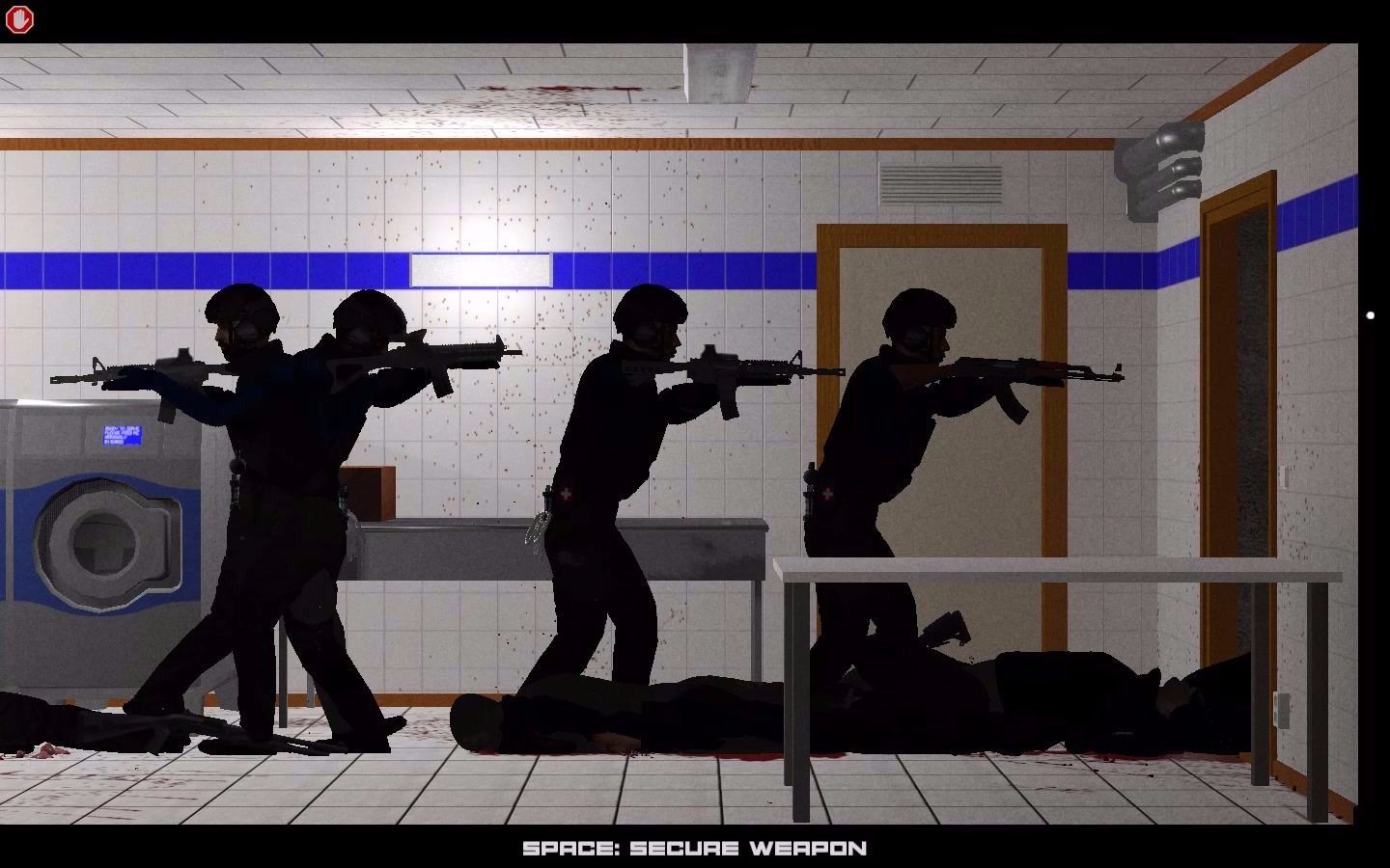 横版反恐SWAT游戏《Crisis Response》试玩