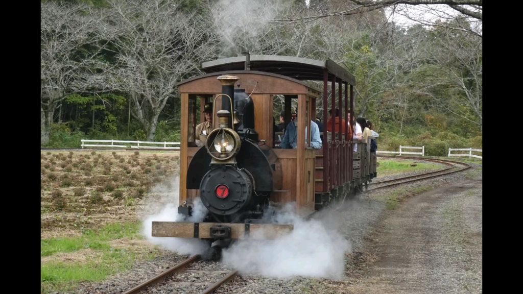 日系窄轨小火车narrowgauge的视频搬运～Yume Bokujo Charter November 2024～轨道交通火车迷Steamlocomotive
