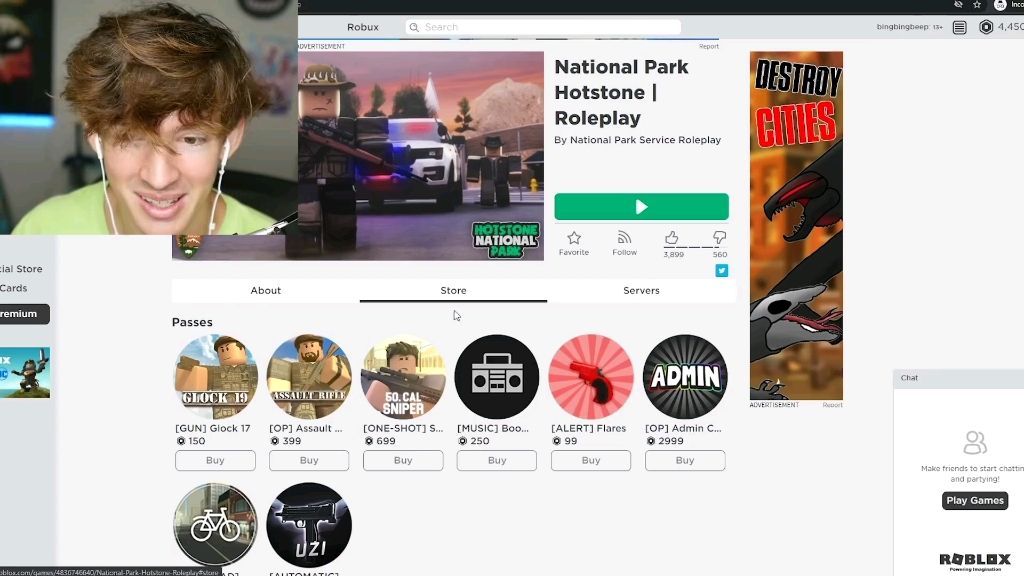 Normal Roblox games... that sell guns for some reason ( 1080 X 1920 60fps )