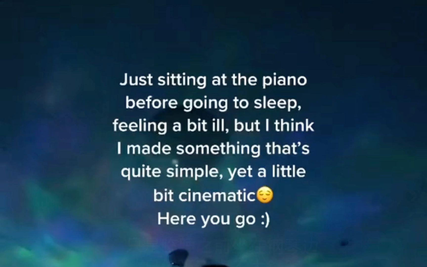 Cinematic impro adapted from Nightfall (Lauren Johns) by Jamie Duffy😘😎🤪