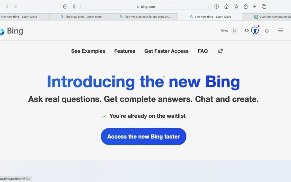 bing中的ChatGPT