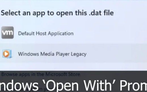 Windows″打开方式”提示窗口发展史
