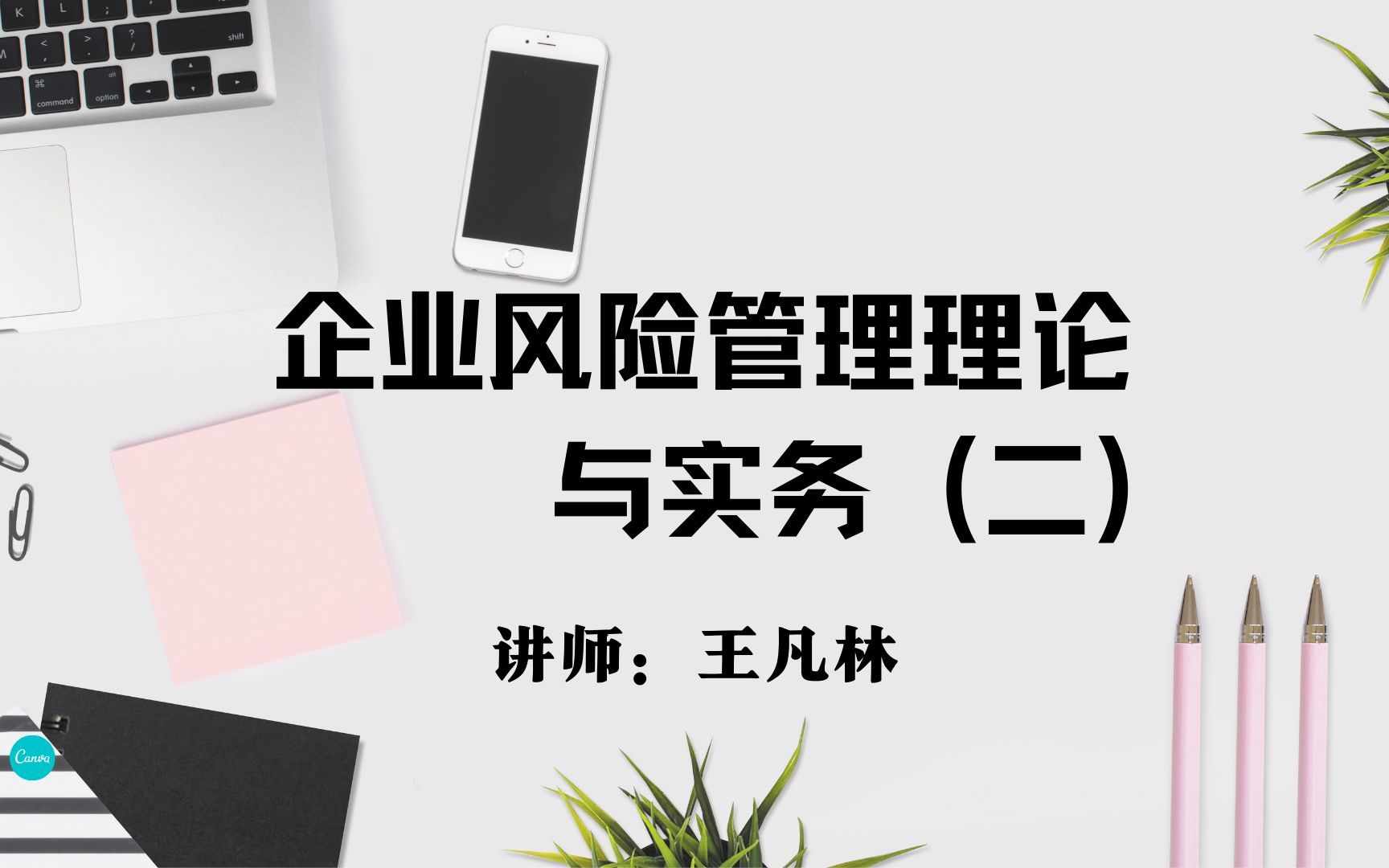 企业风险管理理论与实务第二讲