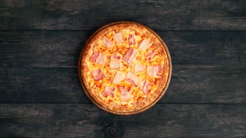 Pizza Bacon 40cm-Proper Pizza-Tirana-Baboon Delivery